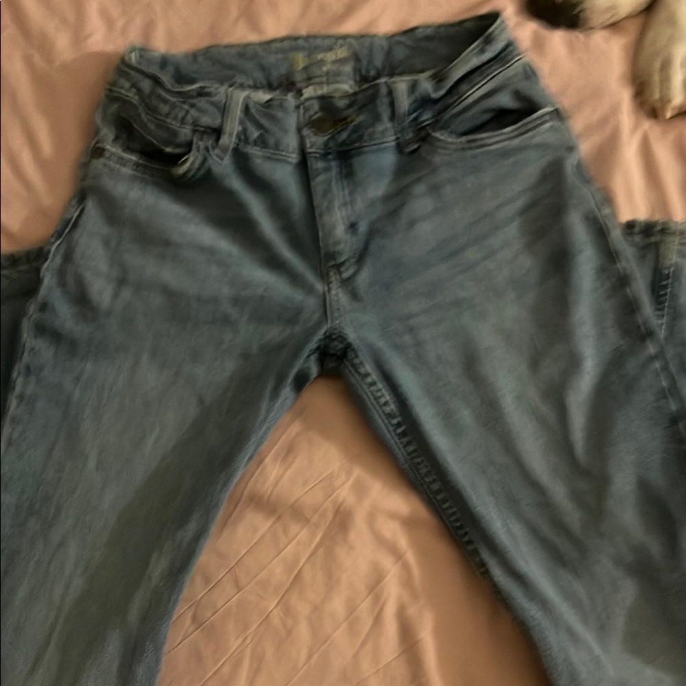 Wrangler Light Blue Straight Leg Jeans